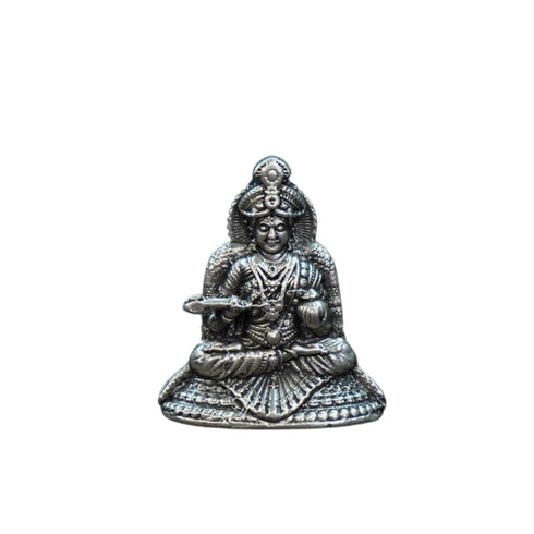Pure Silver Antique Annapurana Devi Small 4.91G By Mahita Collections